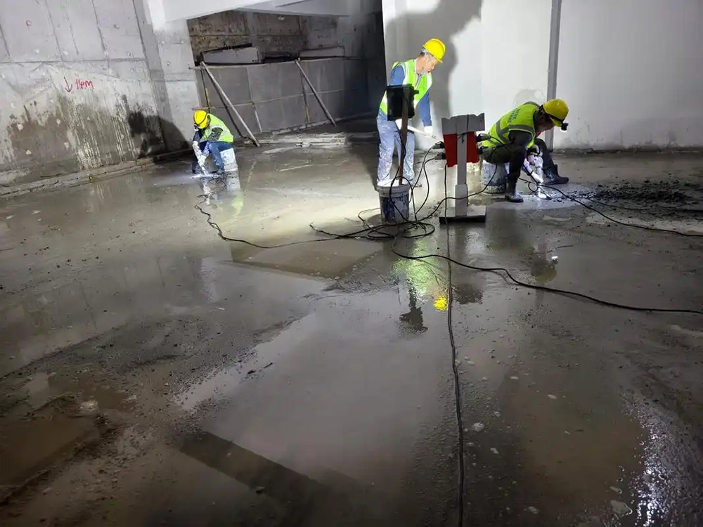 吕梁汾阳地下室堵漏